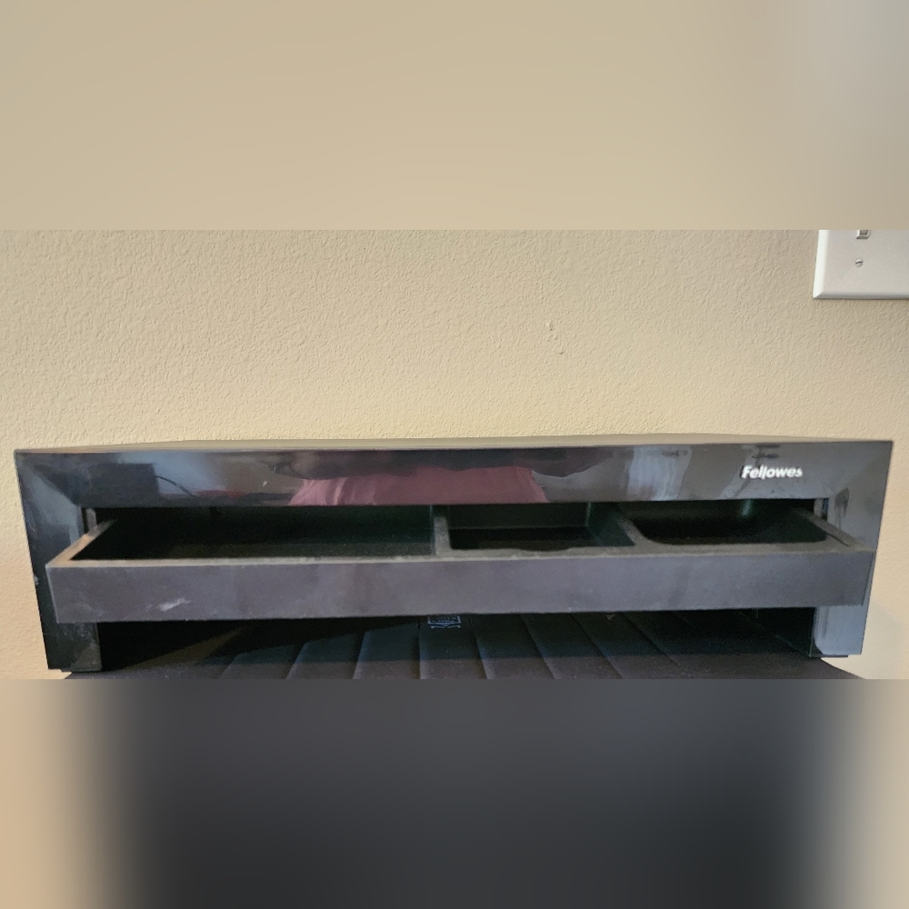 Fellowes Monitor Riser with Storage Drawer